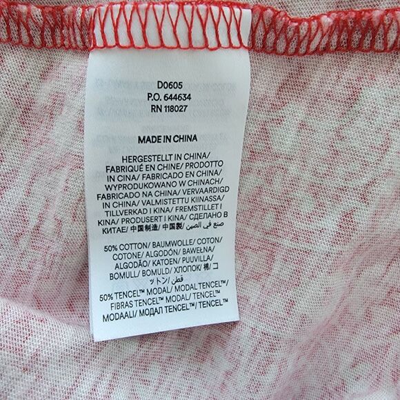 Boden Women's Tie Back Jersey Maxi Dress sz 14R Poinsettia Exotic Tile Ruffle - Picture 8 of 9